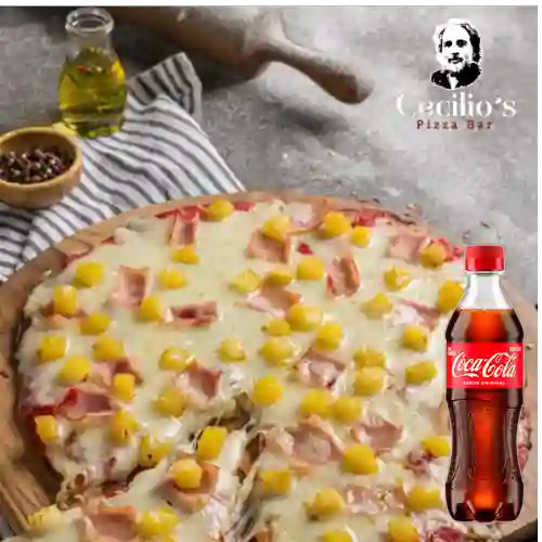 Combo Pizza Hawaiana + Coca Cola Original