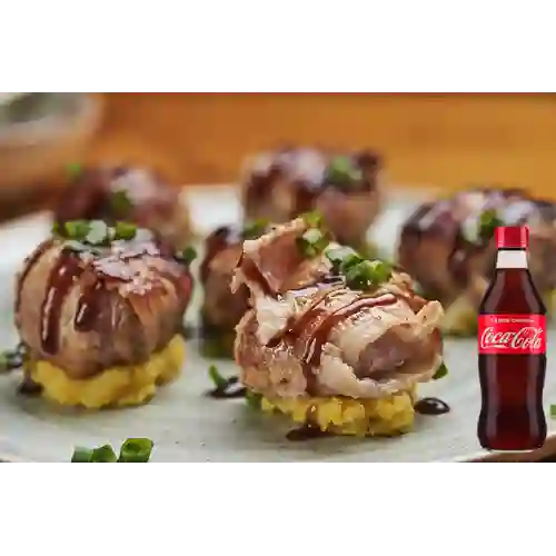Combo Bombones de Pollo + Coca -Cola Original 300ml