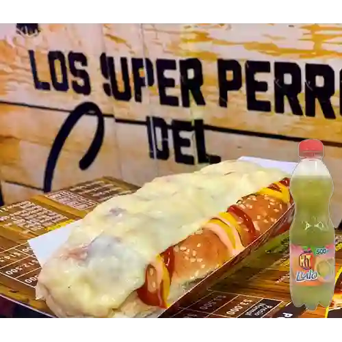 Combo Perro Sencillo + Hit Lulo 500 ml