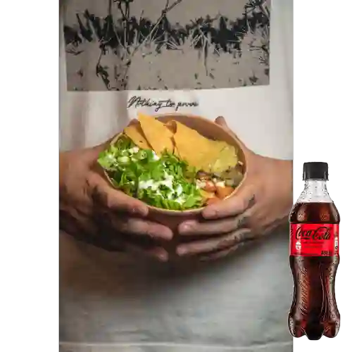 Combo Arma Tu Bowl + Coca Cola Sin Azúcar 400 ml