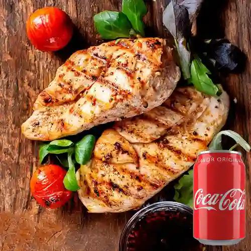 Combo Filete de Pollo +Cocacola Orig 330 ml