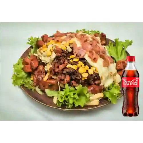 Combo Salchi-Choricarne + Coca Cola Original 400 ml
