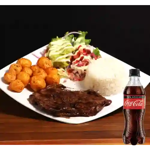 Combo Churrasquito + Coca Cola Zero 400 ml