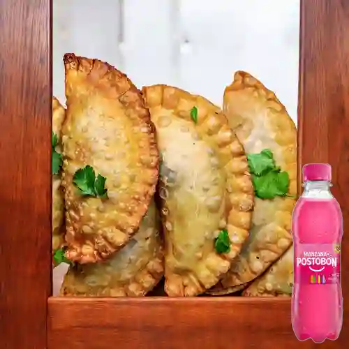 Combo Pastel de Carne&Queso +Postobón Manzana 250ml