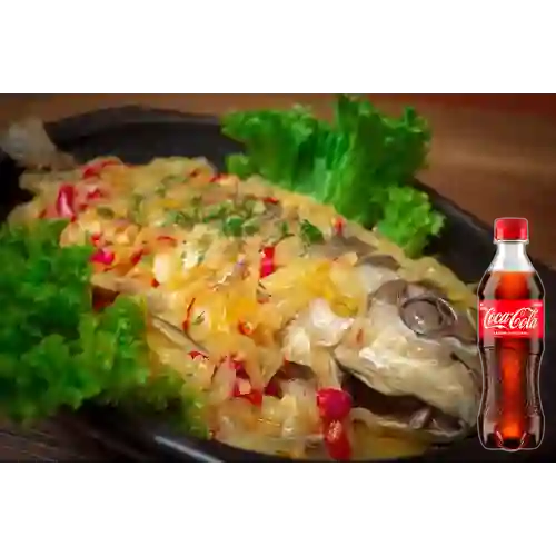 Combo Bocachico Ribereño + Coca Cola Original 400 ml