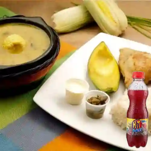 Combo Ajiaco + Hit Mora 500 ml