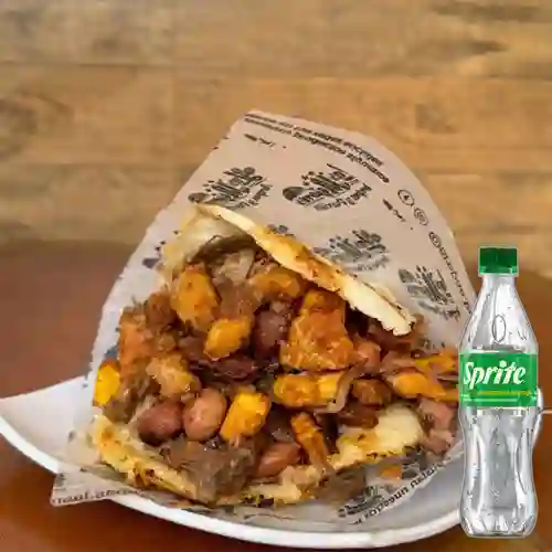 Combo Arepa Paisa + Sprite Original 400ml