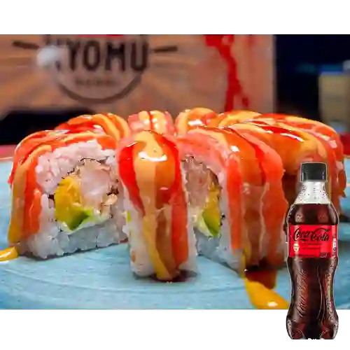 Combo Sushi Sakura + Coca Cola Sin Azúcar 400 ml