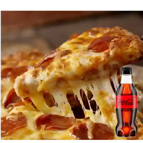 Combo Pizza Personal 26 Cm + Coca-Cola ZERO 250 ml