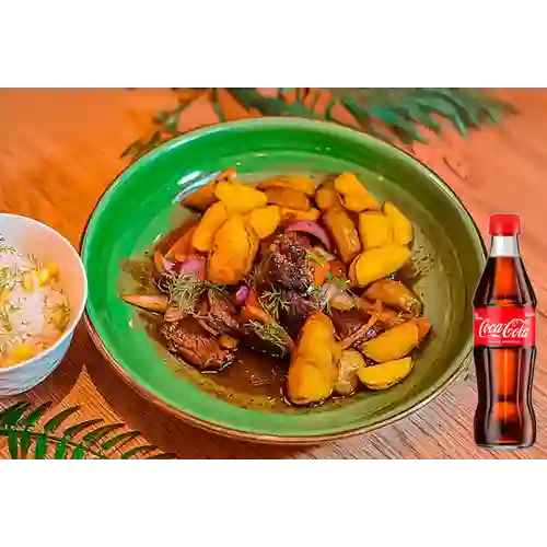 Combo Lomo Saltado + Coca Cola Original 300ML