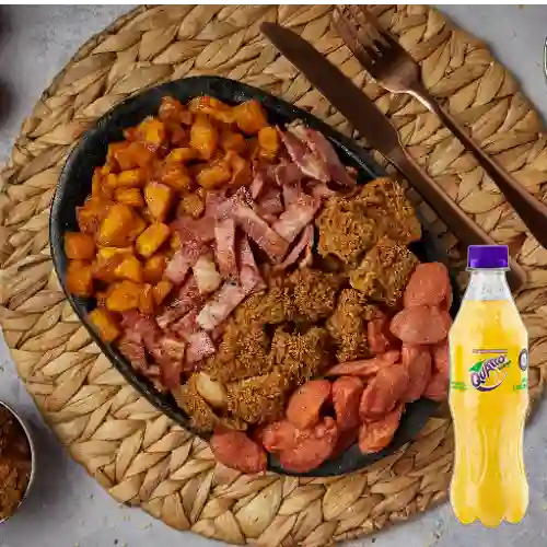 Combo Salchi Crispy + Quatro Original 400ML