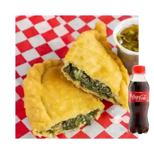 Combo Empanada de Espinaca + Coca-Cola Original 200 ml