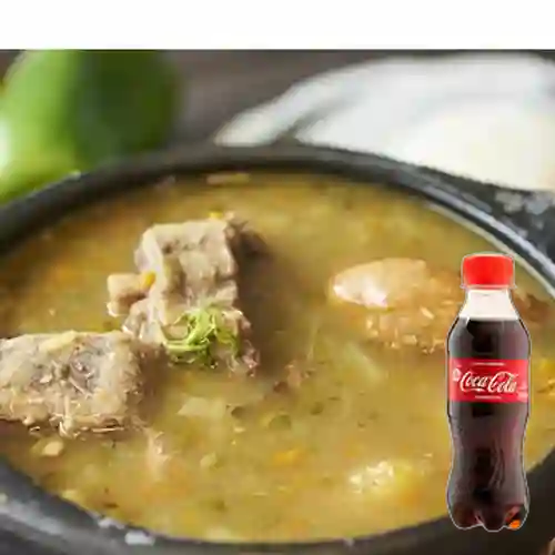 Combo Sancocho de Costilla + Coca Cola Original 200 ml