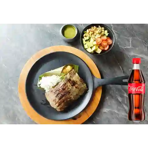 Combo Sobrebarriga + Coca Cola Original 300ML