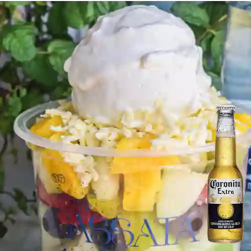 Combo Ensalada Macedonia Especial + Coronita 210ml