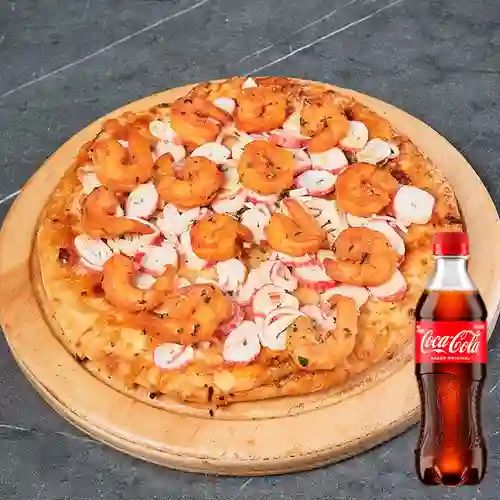 Combo Pizza Marinera + Coca Cola Original 400 ml