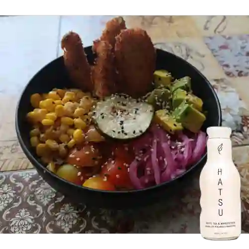 Combo Bowl Lunch + Hatsu Blanco Mangostino 400 ml
