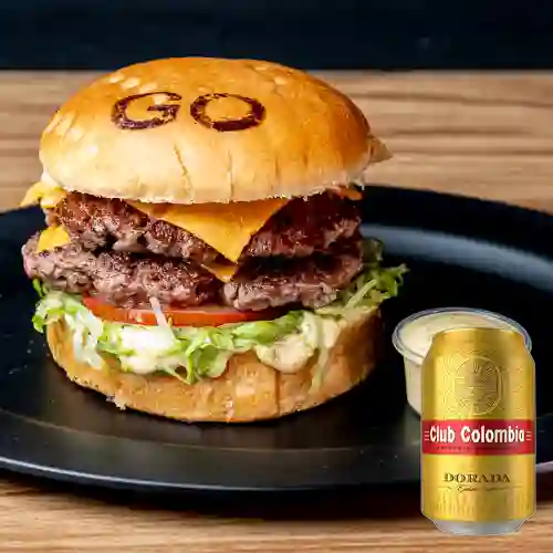Combo Go Doble + Club Colombia Dorada 355 ml