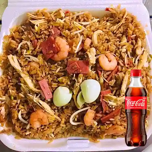 Combo Arroz de la Casa +cocacola Orig 400ml