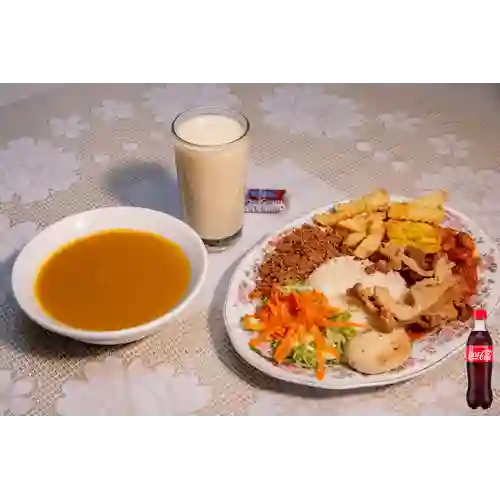Combo Mini Bandeja Paisa +Cocacola Orig 400ml