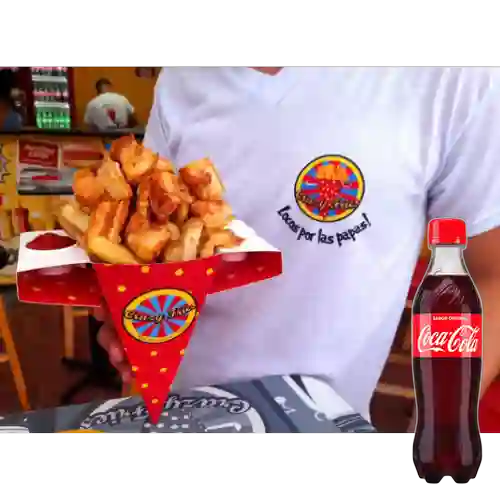 Combo Chicharrón + Coca-Cola Sabor Original 400 ml