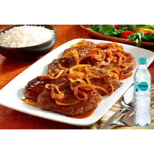 Combo Carne en Bistec 150 gr + Brisa Sin Gas 600ML
