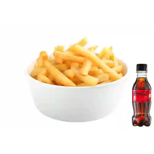Combo Papas a la Francesa + Coca Cola Sin Azúcar 250ML
