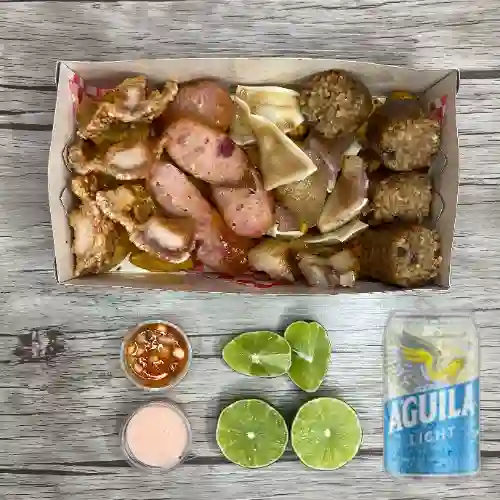 Combo Picada Pa´ Mi + Aguila Light 330 ml