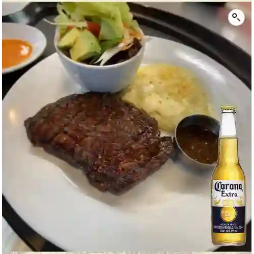Combo Baby Beef + Cerveza Corona Bot. 355ml