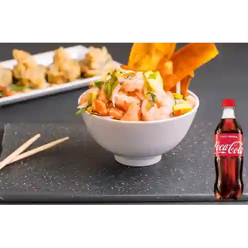 Combo Ceviche Bonsai + Coca Cola Original 500 ml