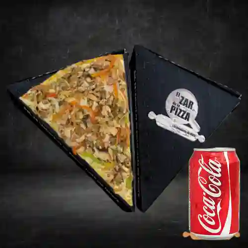 Combo Napolitana + Coca Cola en Lata 365ml