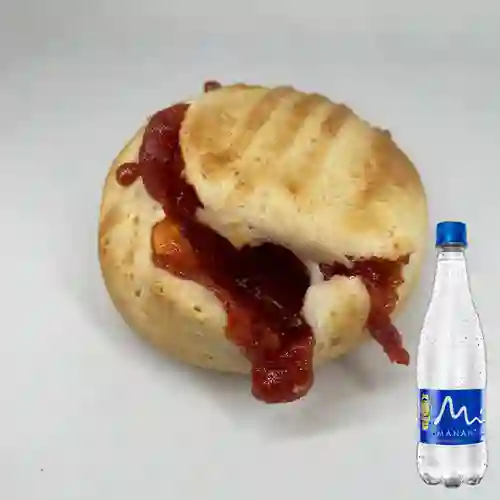 Combo Pandebono Guayaba + Manantial Sin Gas 600 ml