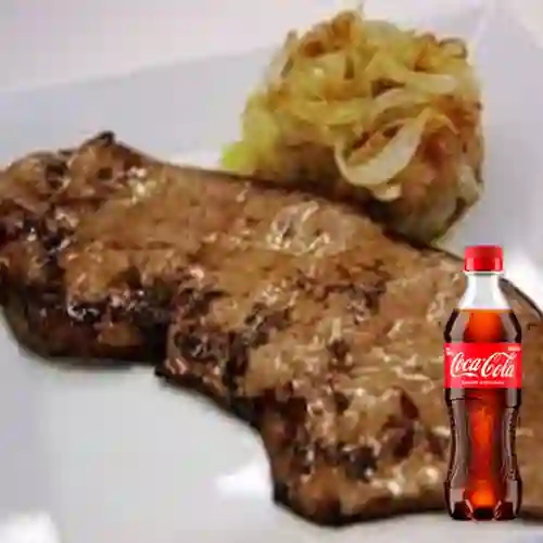 Combo Higado a la Plancha + Coca Cola Original 400 ml