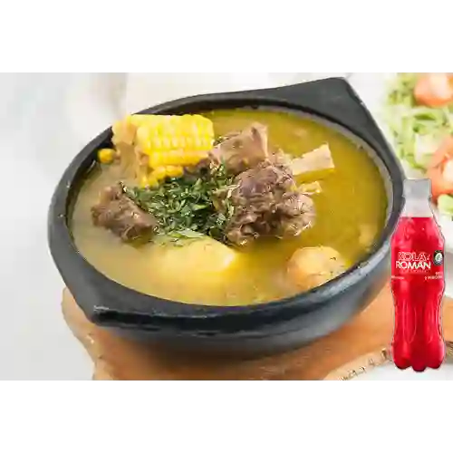 Combo Sancocho de Costilla + Kola Román Original 400ML