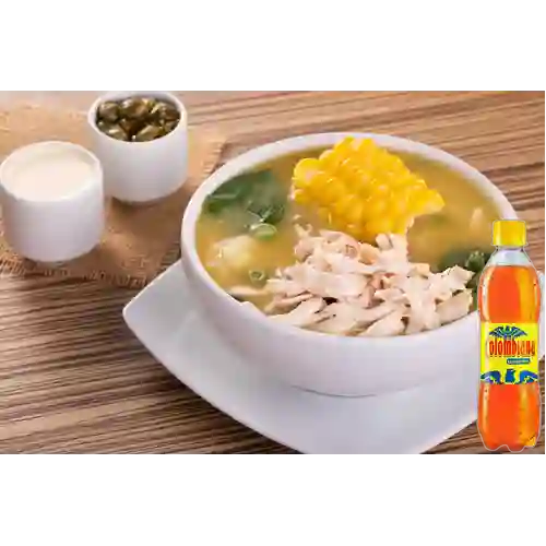 Combo Sopa en Taza de Ajiaco + Colombiana 300 ml