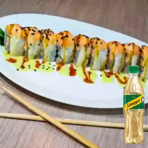 Dinamita Especial Roll +Schweppes Ginger Ale 400ML