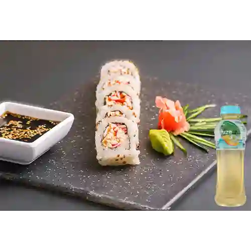Dinamita Roll +Té Verde Fuzetea Mango Manzanilla 400ml