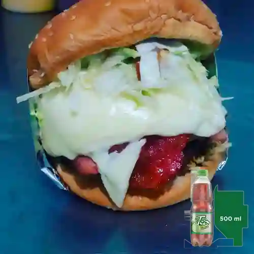 Combo Mix Burger + Mr Tea Limón 500 ml