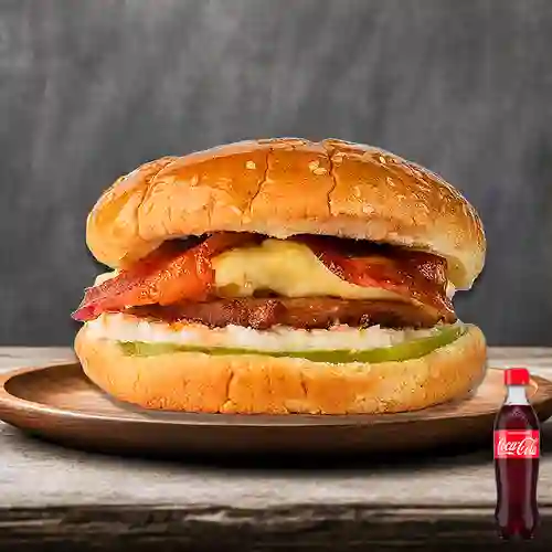 Combo Hamburguesa Especial +Cocacola Orig 400ml
