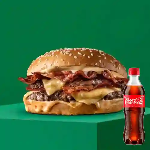 Combo Special Angus Beef Bacon +Cocacola Orig 400ml