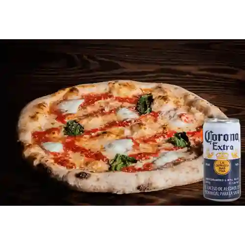 Combo Jamón y Queso + Cerveza Corona Lta 269ml