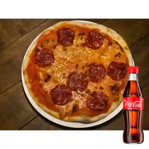 Combo Pizza Diavala + Coca Cola Original 300ML