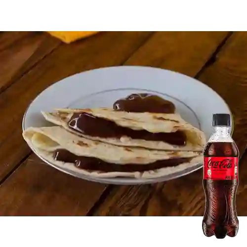 Combo Quesadilla Hersheys +Cocacola S/az 400ml