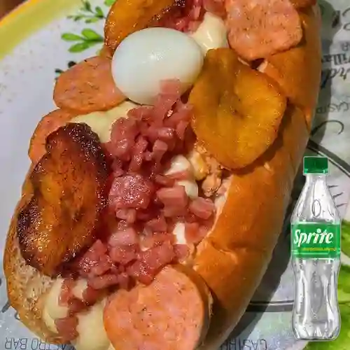 Combo Perra de la Casa el Jardín +Sprite Orig 400ml