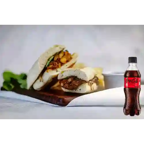 Combo Sandwich de Pollo Teriyaki +Cocacola S/az 400ml