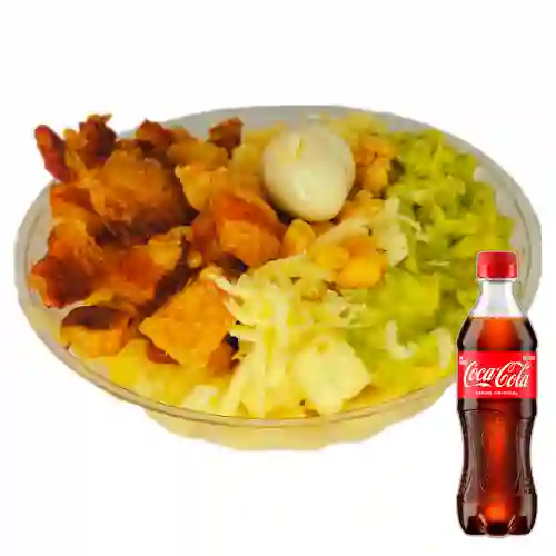 Combo Papas Chicharrón + Coca Cola Original 400 ml