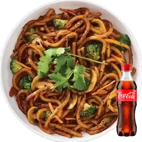 Combo Fideo Asiatico + Coca-Cola Original 400 ml
