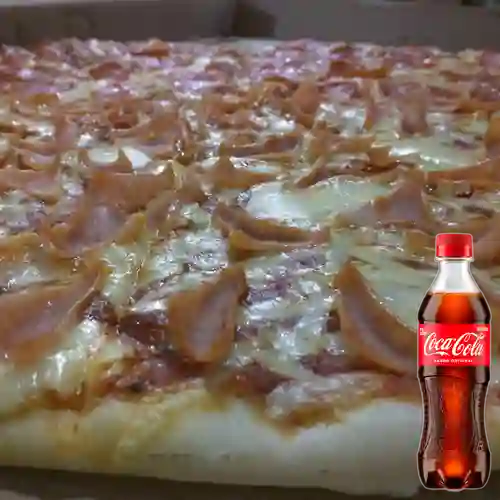 Combo Pizza Cheesy Jam + Coca-Cola