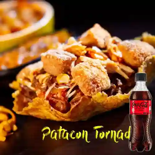 Combo Patacon Tornado + Coca Cola Sin Azúcar 400 ml