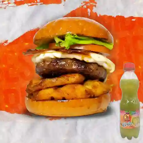 Combo Burger Criolla + Hit Lulo 500 ml